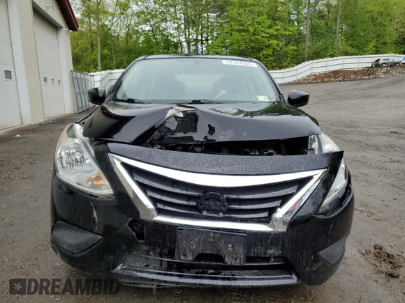 2017 Nissan Versa SV with VIN 3N1CN7AP8HL827085, listed as a Copart auction lot 58347065 with 65,606 mi miles and Salvage title. Bid and sale history available at DreamBid. Image 5.