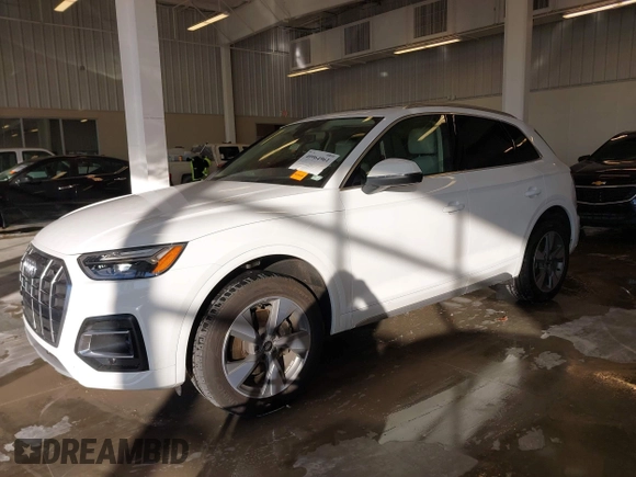 2023 Audi Q5 Premium Plus with VIN WA1BBAFY1P2020434, listed as a IAAI auction lot 40964961 with 26,606 mi miles and . Bid and sale history available at DreamBid. Image 20.