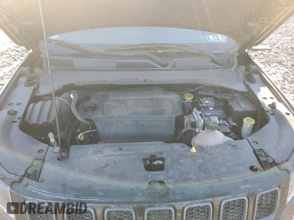 2019 Jeep Compass Trailhawk with VIN 3C4NJDDB5KT775860, listed as a Copart auction lot 48113695 with 76,091 mi miles and Salvage Title. Bid and sale history available at DreamBid. Image 12.