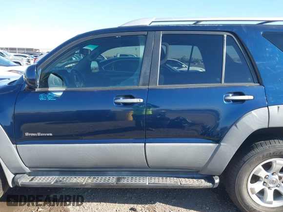 2003 Toyota 4Runner SR5 with VIN JTEZT14R238001097, listed as a IAAI auction lot 41266011 with 180,905 mi miles. Bid and sale history available at carsss.com. Image 14.