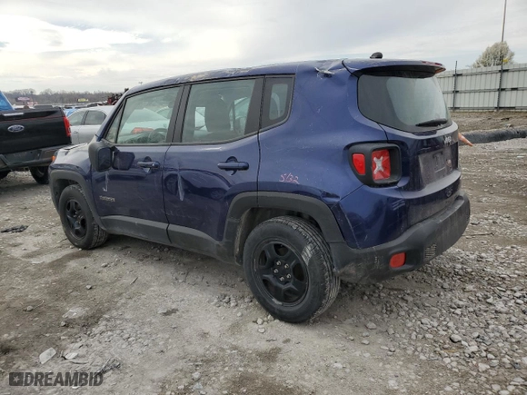 2016 Jeep Renegade Sport with VIN ZACCJAAT2GPD70878, listed as a Copart auction lot 50790825 with 67,209 mi miles and Salvage Title. Bid and sale history available at carsss.com. Image 2.