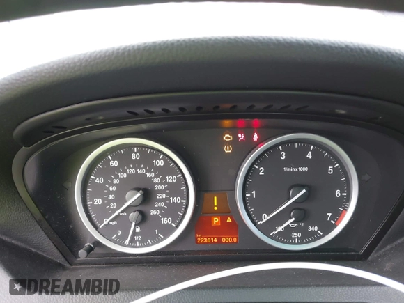 2008 BMW 6 Series 650i with VIN WBAEA53568CV90834, listed as a IAAI auction lot 41797237 with 223,614 mi miles and . Bid and sale history available at DreamBid. Image 7.