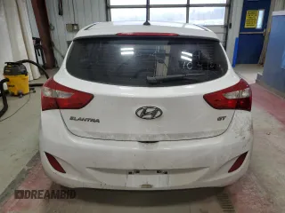 2016 Hyundai Elantra GT GL with VIN KMHD25LHXGU262228, listed as a Copart auction lot 75291504 with 205,280 mi miles and Salvage Title. Bid and sale history available at carsss.com. Image 6.