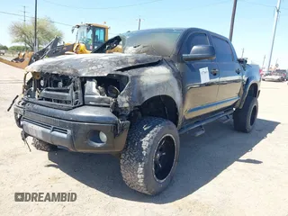 2011 Toyota Tundra 4WD Truck with VIN 5TFDW5F11BX182122, listed as a IAAI auction lot 41776414 with 1 mi miles. Bid and sale history available at carsss.com. Image 2.