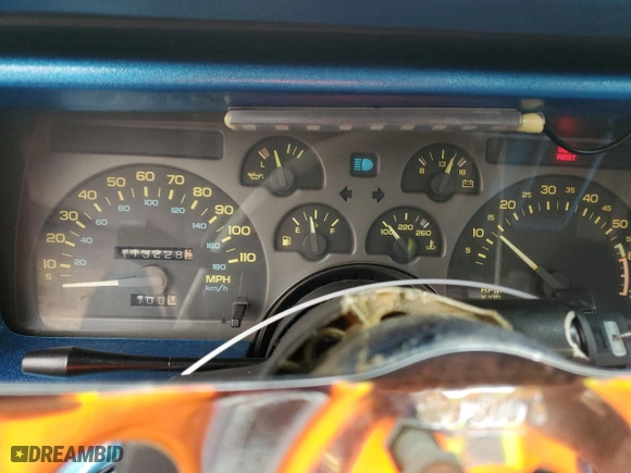 1986 Chevrolet Camaro Z28 Sport with VIN 1G1FP87H7GN103471, listed as a Copart auction lot 86858694 with 113,228 mi miles and Clean Title. Bid and sale history available at carsss.com. Image 9.