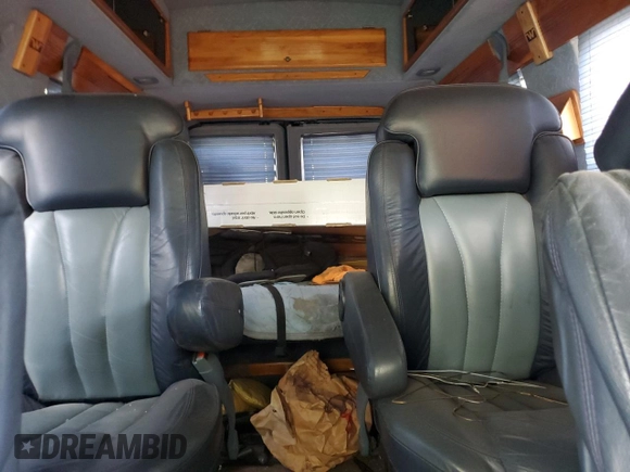 1994 Ford Econoline Cargo with VIN 1FDEE14NXRHA10337, listed as a Copart auction lot 55413265 with Not Provided miles and Salvage Title. Bid and sale history available at carsss.com. Image 10.
