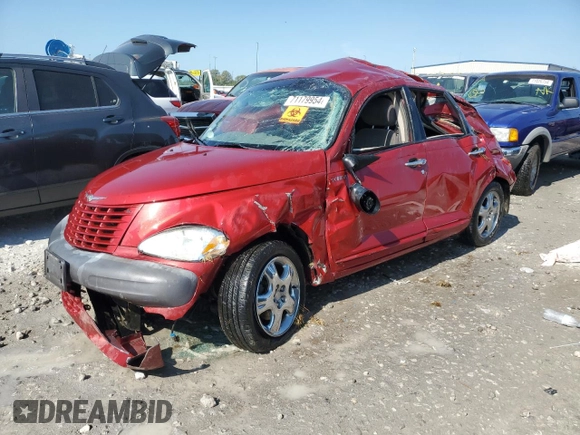 2002 Chrysler PT Cruiser Touring with VIN 3C4FY58B62T230976, listed as a Copart auction lot 71179954 with Not Provided miles and Non Repairable. Bid and sale history available at DreamBid. Image 1.