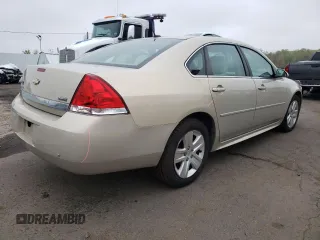 2011 Chevrolet Impala LS Retail with VIN 2G1WA5EK5B1214433, listed as a Copart auction lot 55327725 with 128,162 mi miles and Salvage Title. Bid and sale history available at DreamBid. Image 3.