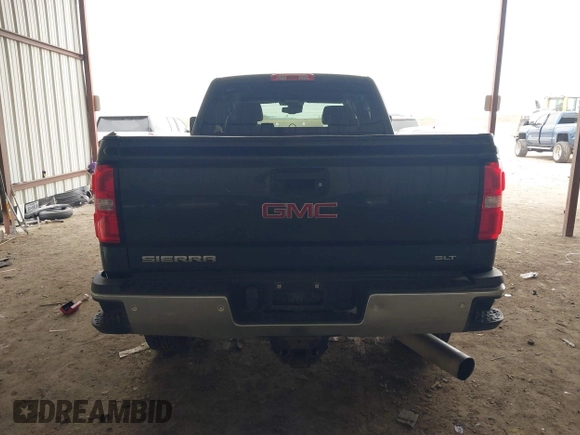 2017 GMC Sierra 2500HD SLT with VIN 1GT12TEY3HF232700, listed as a IAAI auction lot 41381275 with 217,148 mi miles. Bid and sale history available at carsss.com. Image 15.