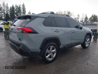 2021 Toyota RAV4 Hybrid LE with VIN 4T3B6RFVXMU011748, listed as a IAAI auction lot 41964676 with 78,001 mi miles. Bid and sale history available at carsss.com. Image 4.