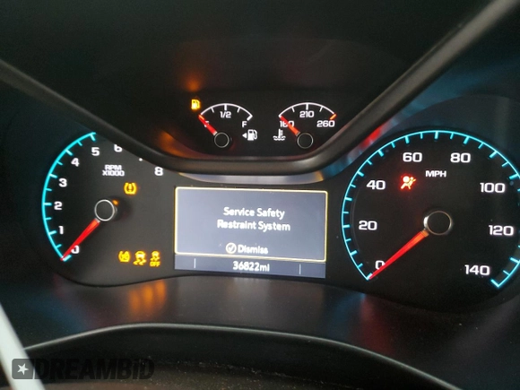 2021 GMC Canyon 2WD Denali with VIN 1GTG5EEN8M1180507, listed as a Copart auction lot 73862804 with 36,822 mi miles and Salvage Title. Bid and sale history available at carsss.com. Image 9.