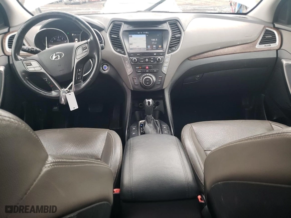 2017 Hyundai Santa Fe Limited Ultimate with VIN KM8SRDHF0HU242835, listed as a Copart auction lot 52719165 with 129,697 mi miles and Salvage Title. Bid and sale history available at carsss.com. Image 8.