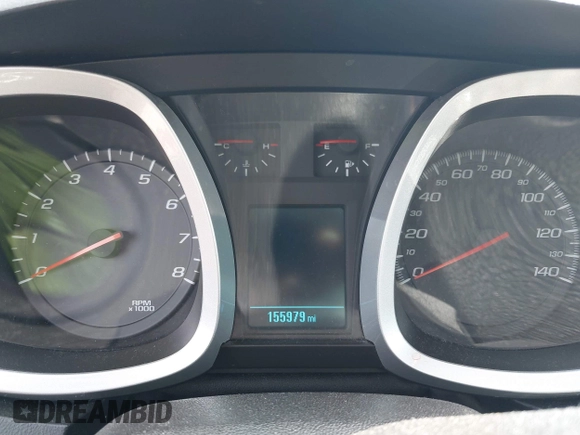 2013 Chevrolet Equinox LS z VIN 2GNALBEK5D6324518, wystawiony jako IAAI lot #42193962 z przebiegiem 155 979 mil mil oraz . Historia ofert i sprzedaży dostępna na DreamBid. Obrazek 7.