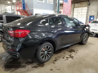 2016 BMW X6 xDrive35i with VIN 5UXKU2C56G0N80766, listed as a Copart auction lot 41801903 with 129,971 mi miles. Bid and sale history available at carsss.com. Image 3.