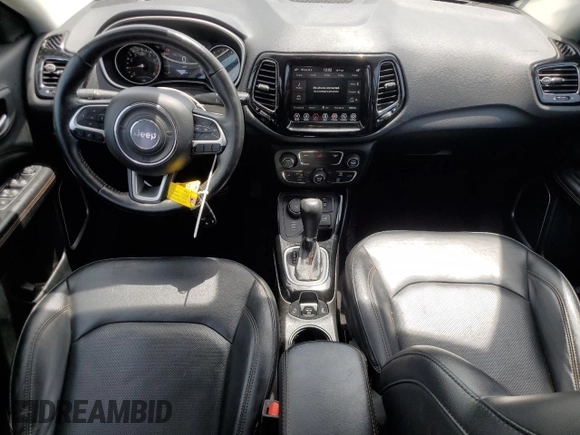 2019 Jeep Compass Limited with VIN 3C4NJDCB0KT740855, listed as a Copart auction lot 59127345 with 41,968 mi miles and Clean title. Bid and sale history available at DreamBid. Image 8.