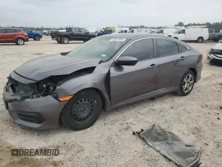 2018 Honda Civic Sedan LX with VIN 2HGFC2F53JH559170, listed as a Copart auction lot 50619595 with 96,984 mi miles and Salvage Title. Bid and sale history available at carsss.com. Image 1.