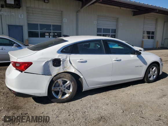2024 Chevrolet Malibu LS with VIN 1G1ZC5ST8RF201103, listed as a Copart auction lot 48533815 with 7,629 mi miles and Salvage Title. Bid and sale history available at DreamBid. Image 3.