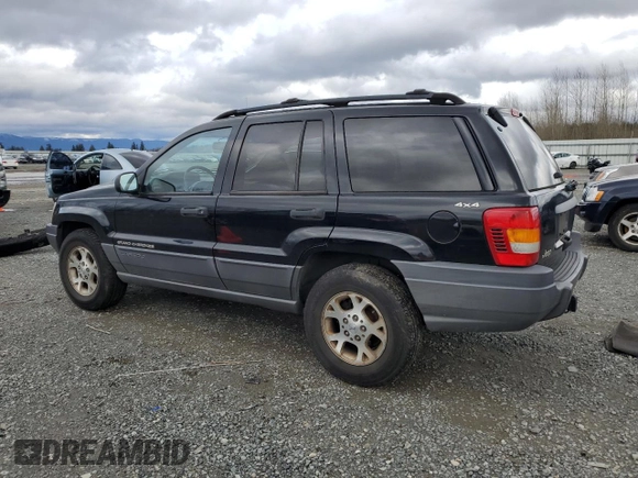2001 Jeep Grand Cherokee Laredo with VIN 1J4GW48N31C578186, listed as a Copart auction lot 48972855 with 161,623 mi miles and Clean title. Bid and sale history available at DreamBid. Image 2.