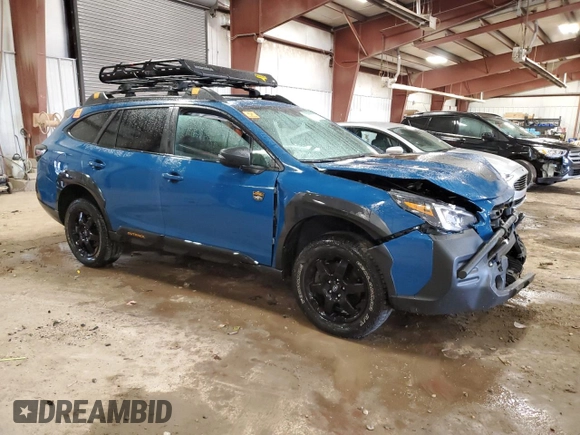 2023 Subaru Outback Wilderness with VIN 4S4BTGUD5P3222477, listed as a Copart auction lot 52590565 with 50,792 mi miles and Salvage title. Bid and sale history available at DreamBid. Image 4.