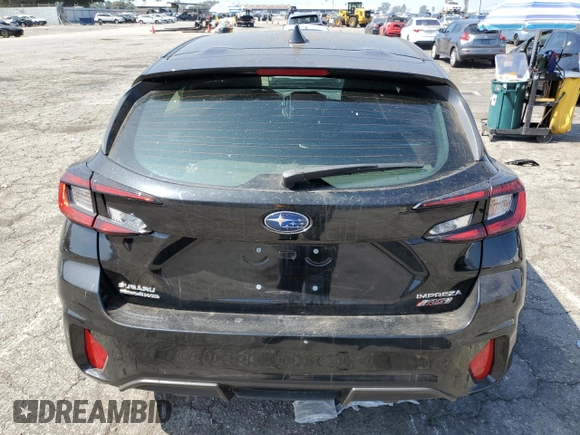 2024 Subaru Impreza RS with VIN JF1GUHHC2R8271484, listed as a Copart auction lot 72815504 with 3,862 mi miles and Salvage Title. Bid and sale history available at carsss.com. Image 6.