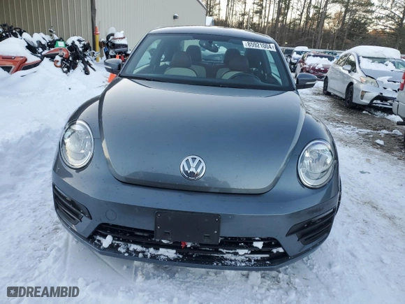 2017 Volkswagen Beetle 1.8T S with VIN 3VWF17ATXHM621177, listed as a Copart auction lot 85921004 with 0 mi miles and Salvage Title. Bid and sale history available at carsss.com. Image 5.