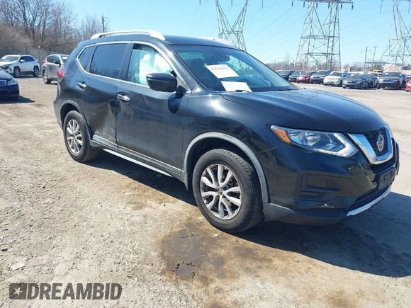 2019 Nissan Rogue SV with VIN KNMAT2MV5KP553265, listed as a IAAI auction lot 41761913 with 106,359 mi miles and . Bid and sale history available at DreamBid. Image 1.