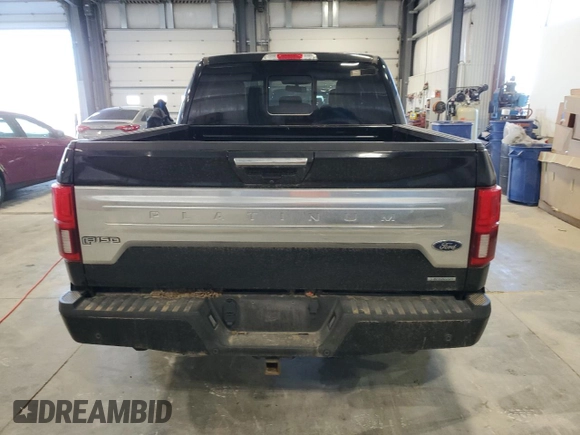 2020 Ford F-150 XL with VIN 1FTEW1E43LFA77730, listed as a Copart auction lot 51292025 with 33,351 mi miles and Salvage Title. Bid and sale history available at carsss.com. Image 6.