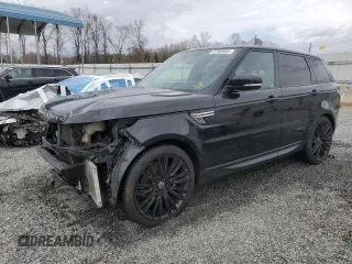 2016 Land Rover Range Rover Sport V6 HSE with VIN SALWR2PFXGA119256, listed as a Copart auction lot 47309665 with 70,748 mi miles and Salvage Title. Bid and sale history available at carsss.com. Image 1.