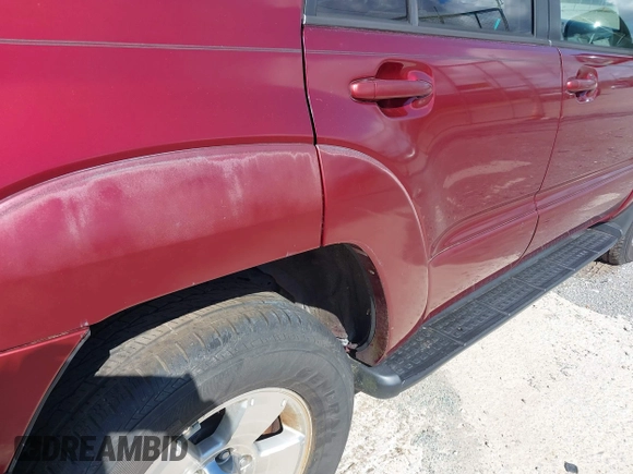 2005 Toyota 4Runner SR5 z VIN JTEZU14R558031159, wystawiony jako IAAI lot #42315770 z przebiegiem 254 196 mil mil oraz . Historia ofert i sprzedaży dostępna na DreamBid. Obrazek 6.