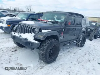 2018 Jeep Wrangler Unlimited Sport S z VIN 1C4HJXDG4JW228078, wystawiony jako IAAI lot #41381520 z przebiegiem 58 899 mil mil oraz . Historia ofert i sprzedaży dostępna na DreamBid. Obrazek 2.