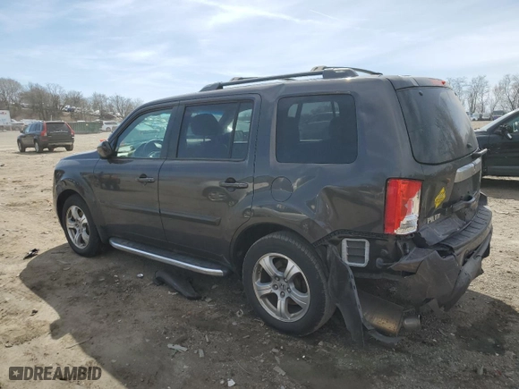 2012 Honda Pilot EX-L with VIN 5FNYF4H61CB034813, listed as a Copart auction lot 49635255 with 248,112 mi miles and Salvage Title. Bid and sale history available at carsss.com. Image 2.