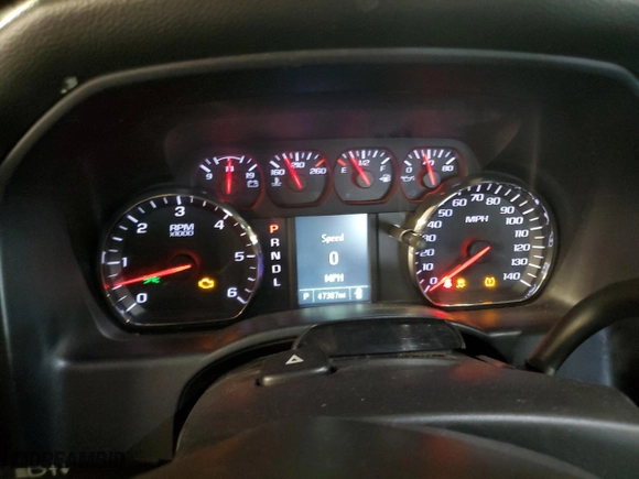 2018 Chevrolet Silverado 1500 Work Truck with VIN 3GCPCNEC6JG475798, listed as a Copart auction lot 52046875 with 47,387 mi miles and Clean Title. Bid and sale history available at carsss.com. Image 9.