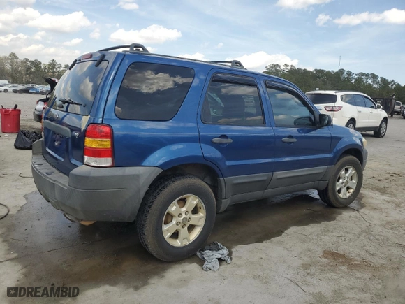 2007 Ford Escape XLT with VIN 1FMYU031X7KA25204, listed as a Copart auction lot 48975175 with 163,354 mi miles and Salvage Title. Bid and sale history available at carsss.com. Image 3.