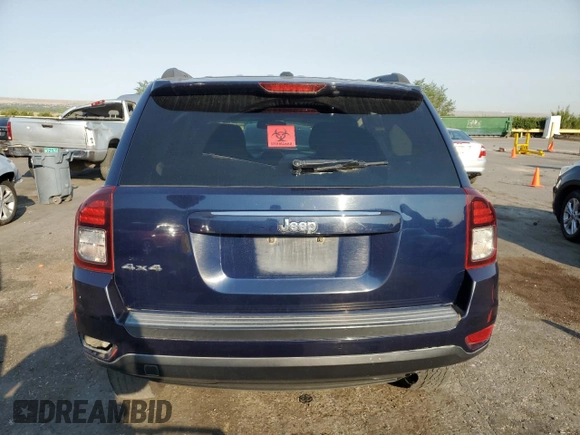 2017 Jeep Compass Sport SE z VIN 1C4NJDBB5HD144639, wystawiony jako Copart lot #65048295 z przebiegiem 256 979 mil mil oraz Czysty tytuł • Clean title. Historia ofert i sprzedaży dostępna na DreamBid. Obrazek 6.