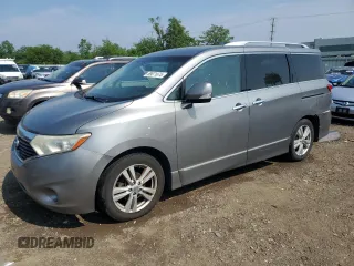 2011 Nissan Quest SL with VIN JN8AE2KP7B9007932, listed as a Copart auction lot 59671075 with 190,683 mi miles and Salvage title. Bid and sale history available at DreamBid. Image 1.