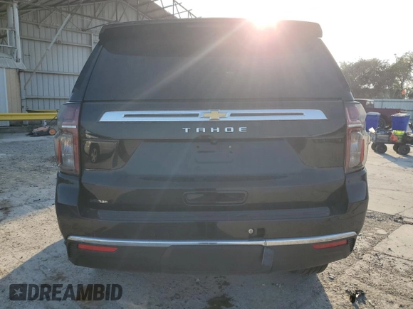 2024 Chevrolet Tahoe LS z VIN 1GNSCMKD9RR176746, wystawiony jako Copart lot #82430824 z przebiegiem Nie podano mil oraz Szkoda całkowita • Salvage title. Historia ofert i sprzedaży dostępna na DreamBid. Obrazek 6.