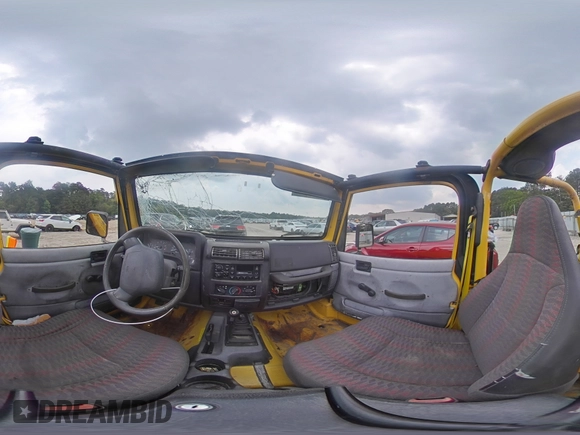 2000 Jeep Wrangler Sport with VIN 1J4FA49SXYP789791, listed as a Copart auction lot 60538875 with Not provided miles and Salvage title. Bid and sale history available at DreamBid. Image 15.