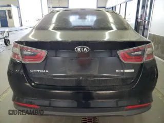 2015 Kia Optima Hybrid EX with VIN KNAGN4AD6F5091437, listed as a Copart auction lot 73560394 with 214,966 mi miles and Clean Title. Bid and sale history available at carsss.com. Image 6.