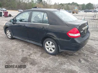2007 Nissan Versa 1.8 SL with VIN 3N1BC11E87L420766, listed as a IAAI auction lot 41536424 with 93,567 mi miles. Bid and sale history available at carsss.com. Image 3.