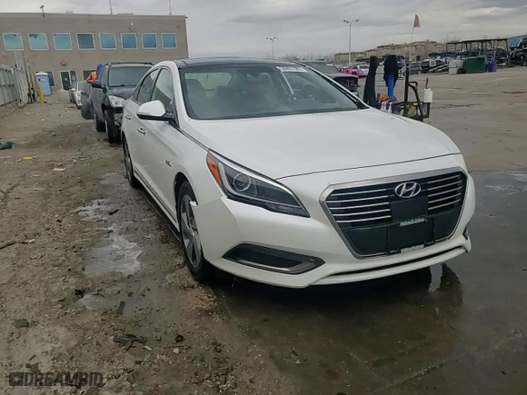 2016 Hyundai Sonata Hybrid Limited with VIN KMHE34L17GA033733, listed as a Copart auction lot 50997385 with 144,729 mi miles and Salvage Title. Bid and sale history available at carsss.com. Image 14.