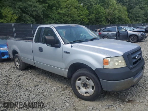 2005 Ford F-150 XL with VIN 1FTRF12295NB78865, listed as a Copart auction lot 66308814 with 237,737 mi miles and Clean title. Bid and sale history available at DreamBid. Image 4.