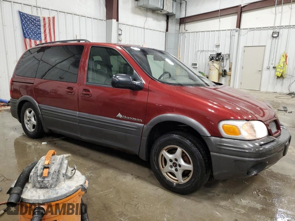 2000 Pontiac Montana z VIN 1GMDU03EXYD365251, wystawiony jako Copart lot #79131854 z przebiegiem 182 527 mil mil oraz Nie do naprawy • Non repairable. Historia ofert i sprzedaży dostępna na DreamBid. Obrazek 4.