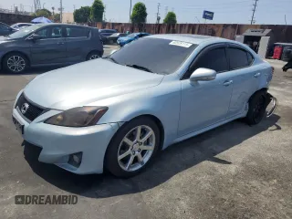 2011 Lexus IS 250 with VIN JTHBF5C27B5147826, listed as a Copart auction lot 60528115 with 132,104 mi miles and Salvage title. Bid and sale history available at DreamBid. Image 1.