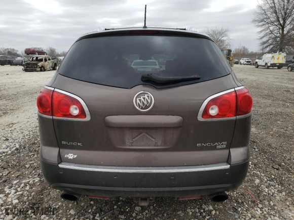 2008 Buick Enclave CXL with VIN 5GAER23768J228513, listed as a Copart auction lot 49675705 with 181,577 mi miles and Salvage Title. Bid and sale history available at carsss.com. Image 6.
