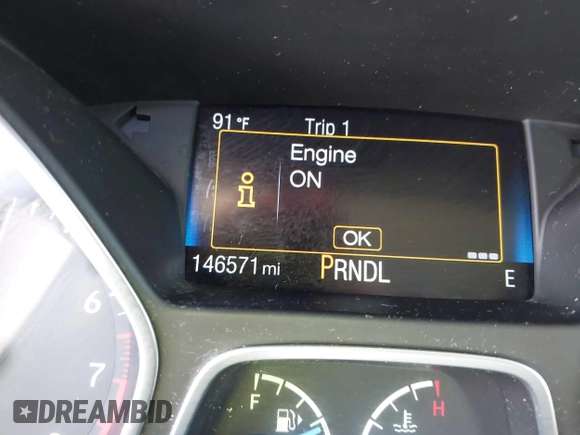 2015 Ford Focus SE with VIN 1FADP3F21FL379837, listed as a IAAI auction lot 42021623 with 146,571 mi miles. Bid and sale history available at carsss.com. Image 15.