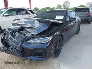 2021 BMW 4 Series M440i xDrive with VIN WBA13AR00MCF61520, listed as a IAAI auction lot 41944350 with 39,631 mi miles and . Bid and sale history available at DreamBid. Image 18.