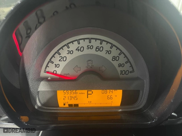 2012 Smart fortwo Pure with VIN WMEEJ3BA5CK540092, listed as a Copart auction lot 45064065 with NaN miles and Salvage Title. Bid and sale history available at carsss.com. Image 8.