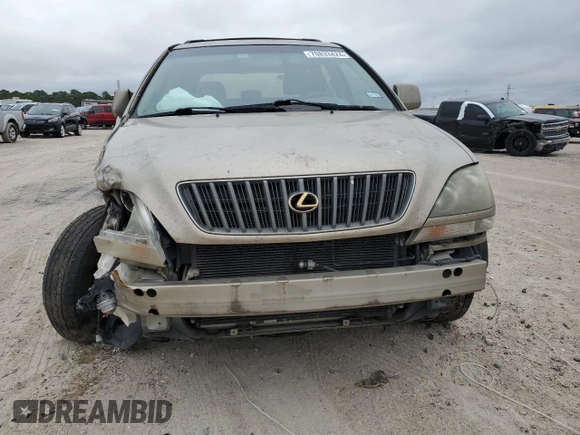 2000 Lexus RX 300 with VIN JT6GF10U2Y0062878, listed as a Copart auction lot 70833424 with 211,385 mi miles and Salvage Title. Bid and sale history available at carsss.com. Image 5.
