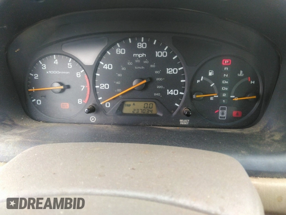 1998 Honda Accord EX z VIN 1HGCG1652WA075868, wystawiony jako IAAI lot #42240662 z przebiegiem 237 034 mil mil oraz . Historia ofert i sprzedaży dostępna na DreamBid. Obrazek 7.