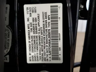 2010 Honda Crosstour EX-L z VIN 5J6TF2H56AL000876, wystawiony jako Copart lot #54879065 z przebiegiem 204 375 mil mil oraz Szkoda całkowita • Salvage title. Historia ofert i sprzedaży dostępna na DreamBid. Obrazek 13.